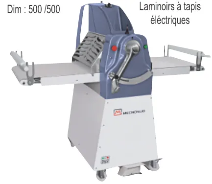 Laminoirs à tapis électriques à poser / sur socle