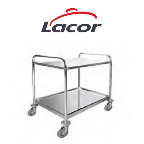 Chariot De Service Amovible 2 Plateaux8