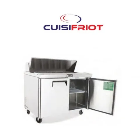 Meuble saladette Paul 2 portes – Cuisifriot
