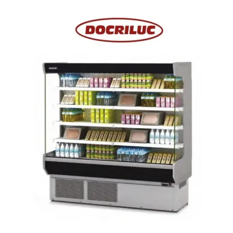 Vitrine murale 1.90 m rouge