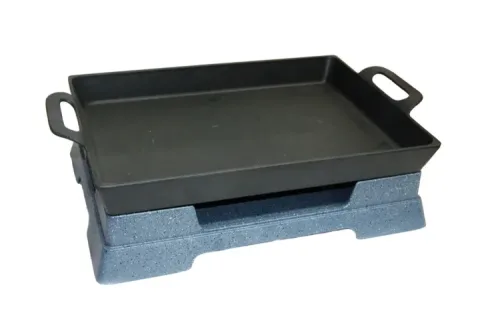 Assiette En Font Avec Support En Alu D 30*30