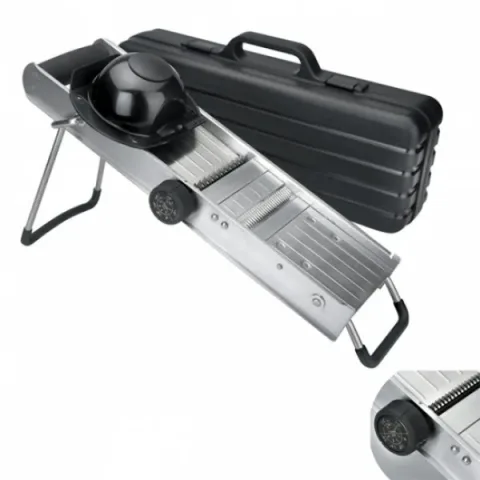 Mandoline En Inoxydable Avec Protecteur