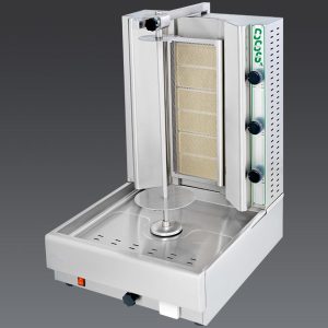 CHAWARMA GAZ 3 BRULEURS INOX DG6A VISVARDIS GRECQUE 300x300