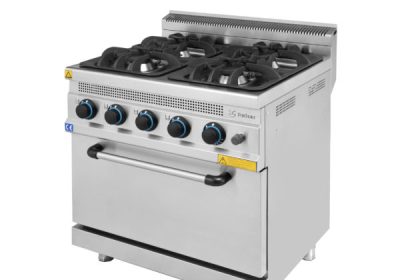 CUISINIERE 4 FEUX GAZ SUR FOUR 800x930x850 ESTUFA TURHAN CELIK – LA TURQUIE