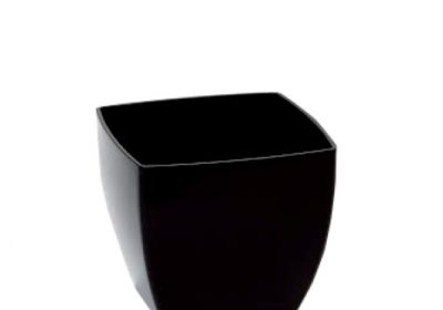 POT A PLANTE CARRE EN PLASTIQUE SIENA Dim
