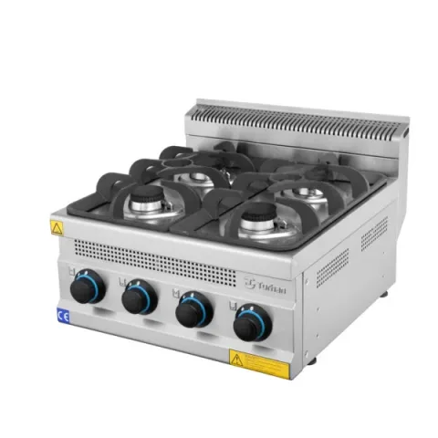 RÉCHAUD 4 FEUX GAZ A POSER 600x630x300 MODEL TC.6OCG600 ESTUFA TURHAN CELIK – TURQUIE