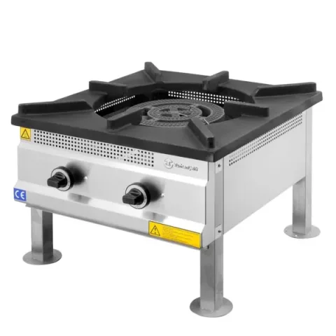 RÉCHAUD A TERRE GAZ TRAITEUR 600x600x550 MODEL TC.KOG100 ESTUFA TURHAN CELIK – TURQUIE