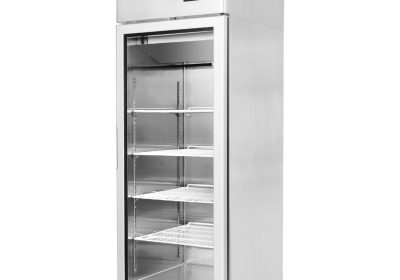 armoire 1 porte vitrée 450 l positive inox ycf9401 model atosa