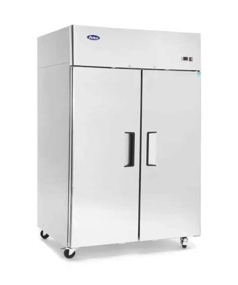 armoire 2 portes negative ventile 900 l inox ybf9219 model atosa