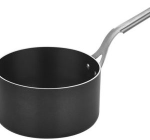 Casserole haute en alu noir 16cm