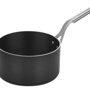 casserole haute en alu noir 20cm