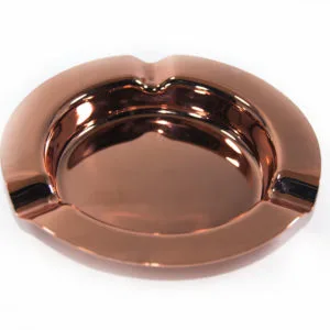 Cendrier rond bronze