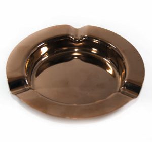 Cendrier rond cuivre