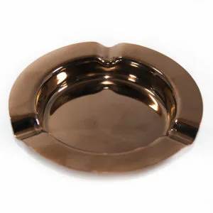 Cendrier rond cuivre