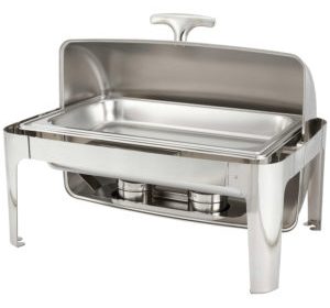 Chaffing dish rolle top rectangulaire 9l