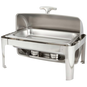 Chaffing dish rolle top rectangulaire 9l