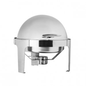 Chaffing dish rond en inox d.36