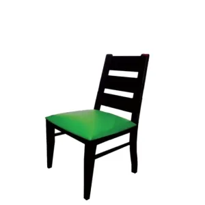 chaise en bois avec accoudoir assise en simili cuir bella b 300x300