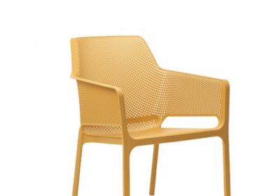 chaise en pvc avec accoudoirs netto