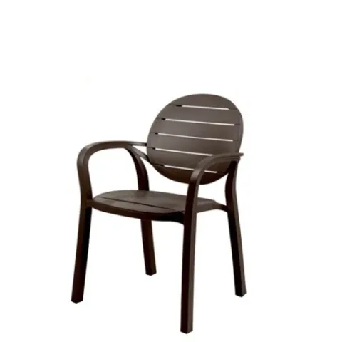 chaise en pvc avec accoudoirs palma