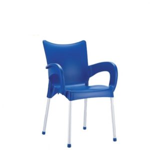 chaise en pvc avec accoudoirs roma 300x300