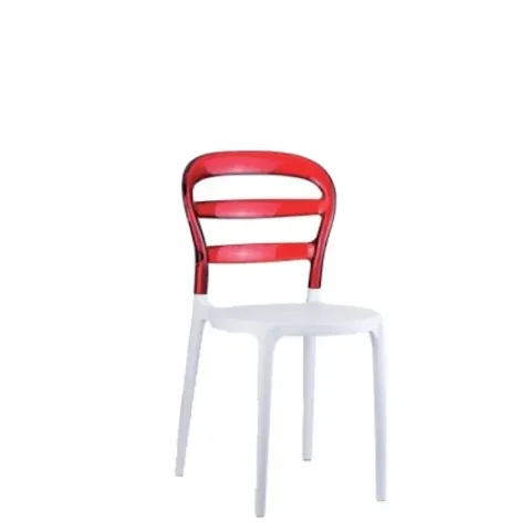 chaise en pvc sans accoudoirs miss-bb