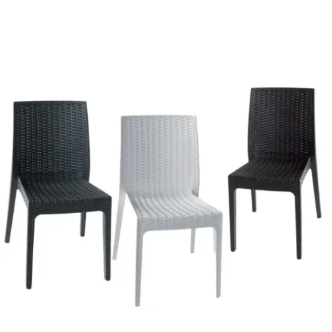 chaise en pvc sans accoudoirs selene