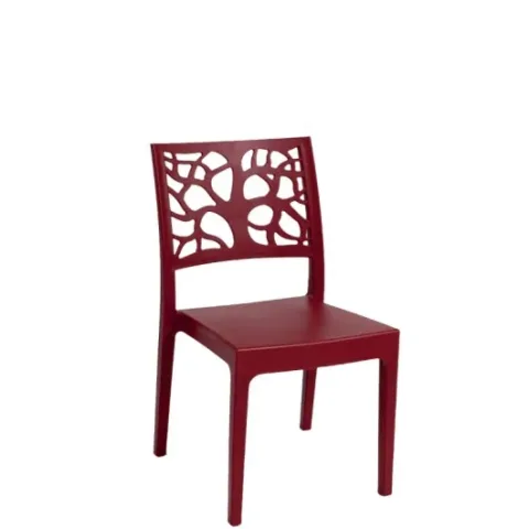 chaise en pvc sans accoudoirs teti