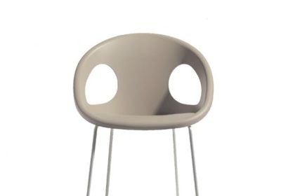 chaise en sky pieds en aluminium drop