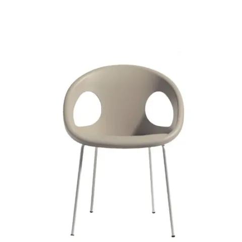 chaise en sky pieds en aluminium drop