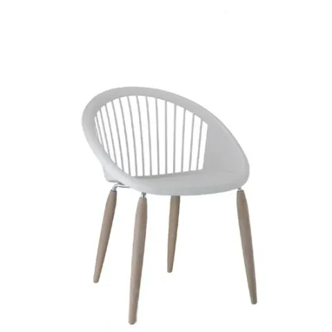 chaise en sky pieds en aluminium guilia