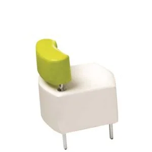 chaise fauteuil en bois et simili cuir biella