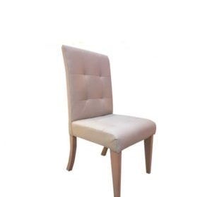 chaise fauteuil en bois et simili cuir bobo