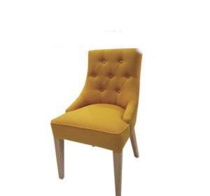 chaise fauteuil en bois et simili cuir bobo-b