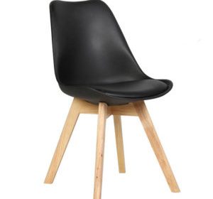 chaise san roque en polypropylene et cuir