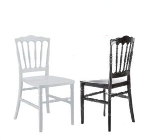 chaise traiteur en plastique monobloc