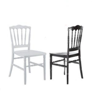 chaise traiteur en plastique monobloc