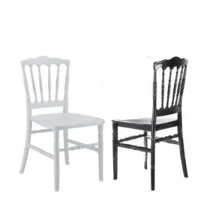 chaise traiteur en plastique monobloc