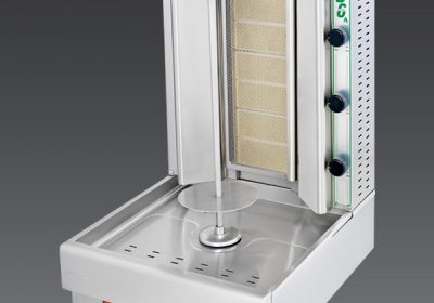 chawarma gaz 3 brûleurs inox dg6a visvardis- grecque