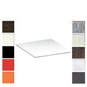 dessus de table compacto carre d 60 x 60