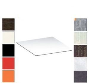 dessus de table compacto carre d 65 x 65