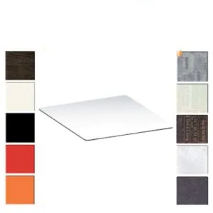 dessus de table compacto carre d 65 x 65