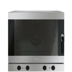four professionnel inox a air pulse 6 niveaux 6040 avec humidification smeg italie 300x300