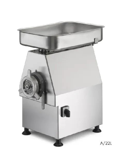 hachoir a viande en acier inox a22l model la minerva italie
