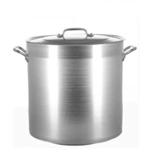 Marmite en alu+couv 12l d.26