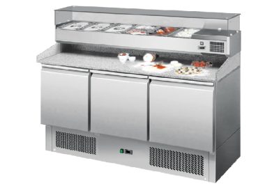 meuble a pizza marbre 1m40 gn11 esl3852 model atosa