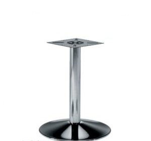 pied de table bas bombe tige rond