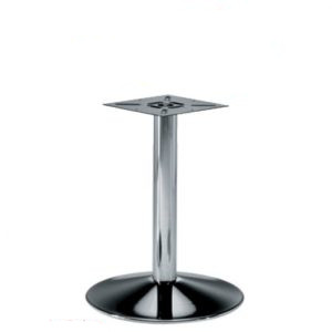 pied de table bas bombe tige rond