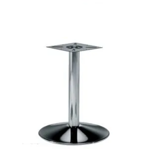 pied de table bas bombe tige rond
