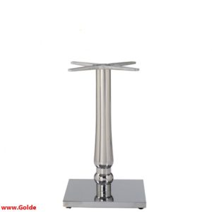 pied de table bas carre tige sculte 300x300